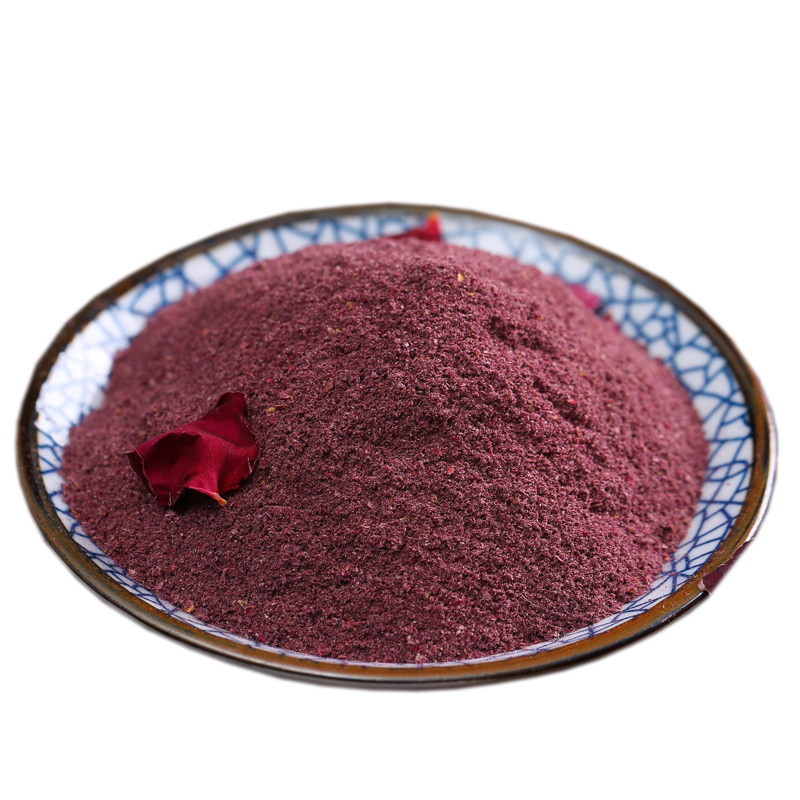 玫瑰粉 100克 墨红玫瑰花粉食用超细粉面膜粉烘焙细粉纯花瓣磨粉