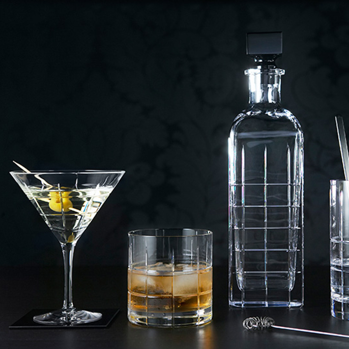 瑞典orrefors手工水晶玻璃杯马蒂尼蒂尼鸡尾鸡尾酒酒杯鸡尾酒杯