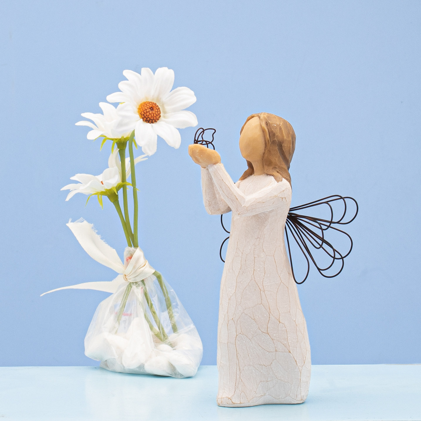 礼物美国willowtree自由天使摆件朋友毕业闺蜜礼盒摆件