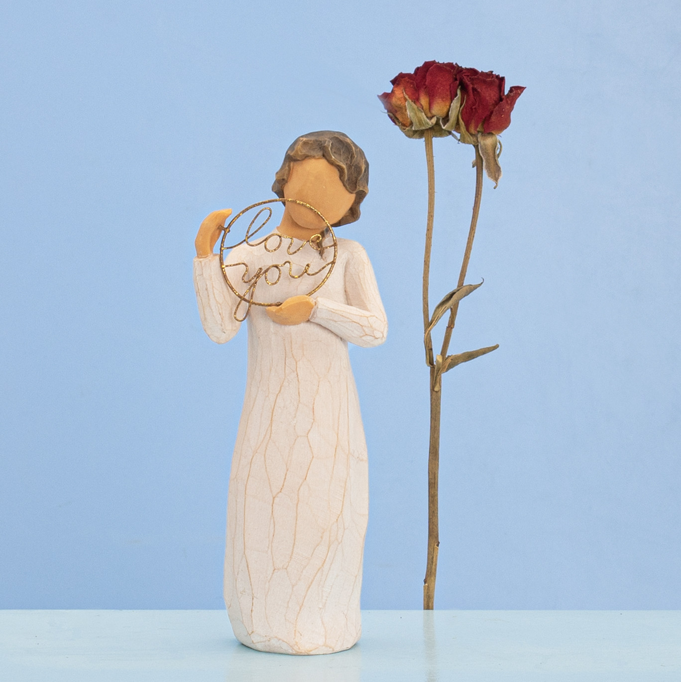 礼物willowtreeloveyou女生雕像表白爱送妈妈摆件