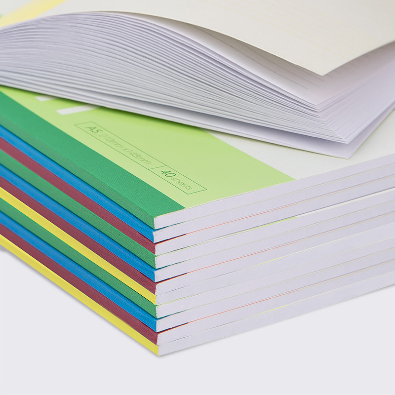 得力简约办公文具订本线装无线b5本子记事本记事笔记本