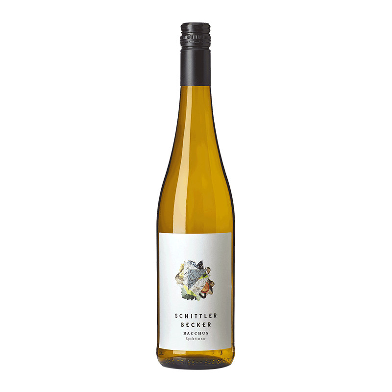 冻梨蜜桃香气扑鼻德国莱茵黑森森巴克斯白葡萄酒bacchus干白静态葡萄