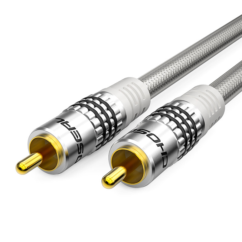 秋叶原数码同轴音频功放低音炮spdif纯铜数字电视连接线材