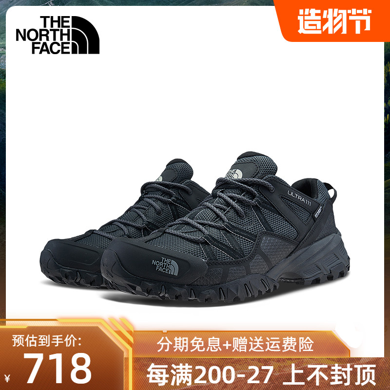 TheNorthFace北面徒步鞋男2022春夏户外防水抓地登山鞋运动鞋46CJ