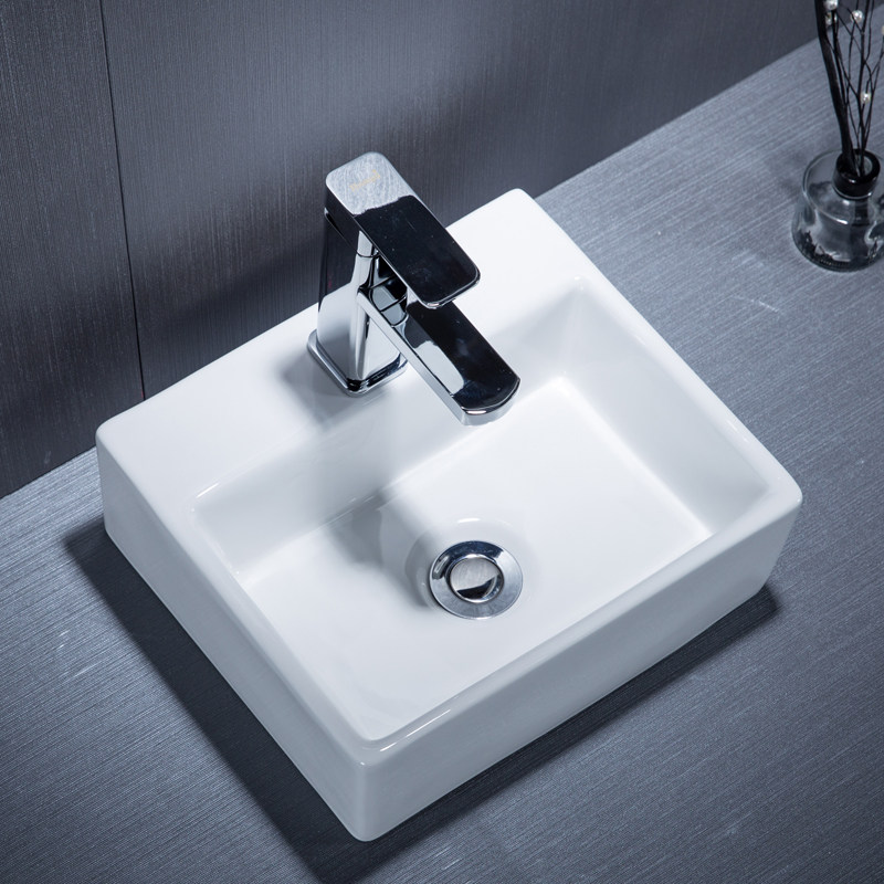 小号台上盆迷你洗手盆阳台椭圆形陶瓷洗脸盆面盆小尺寸家用30cm