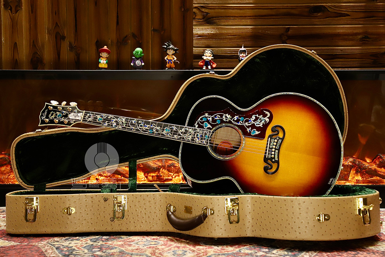 琴行吉普森gibsonsj200gallery大师美术馆单美民谣吉他吉他民谣吉他