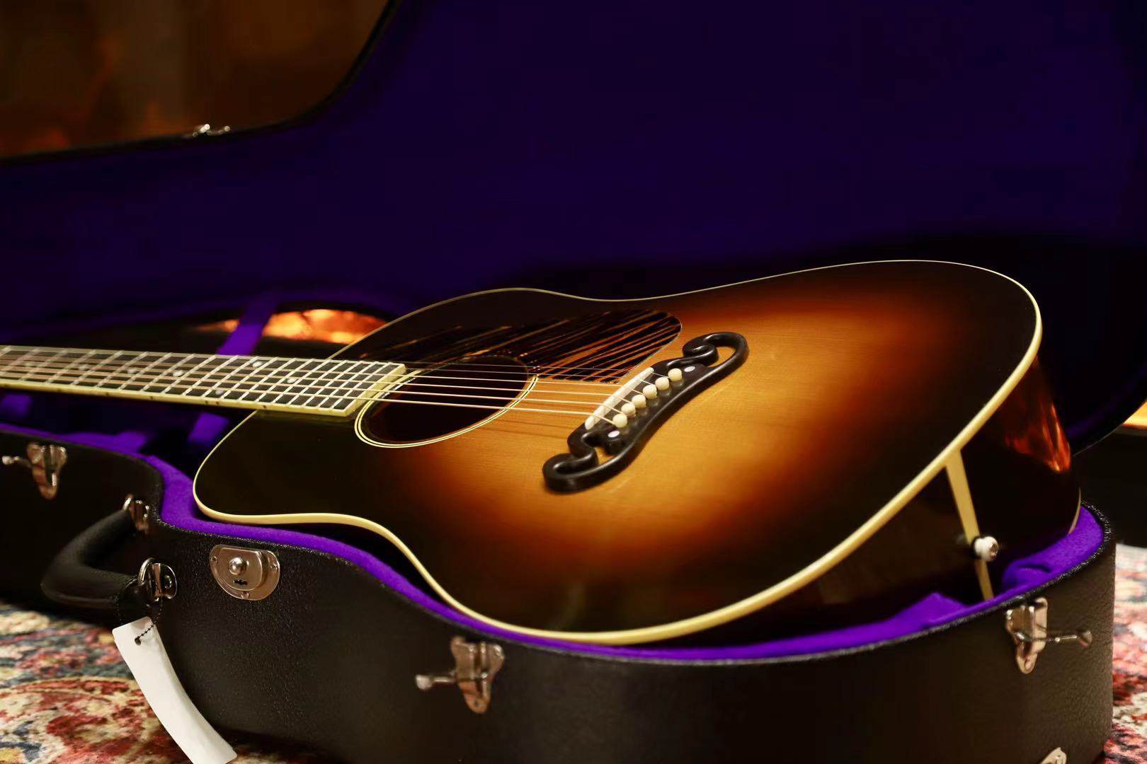 琴行现货吉普森gibson1939j55customshop限量款美产全吉他民谣吉他