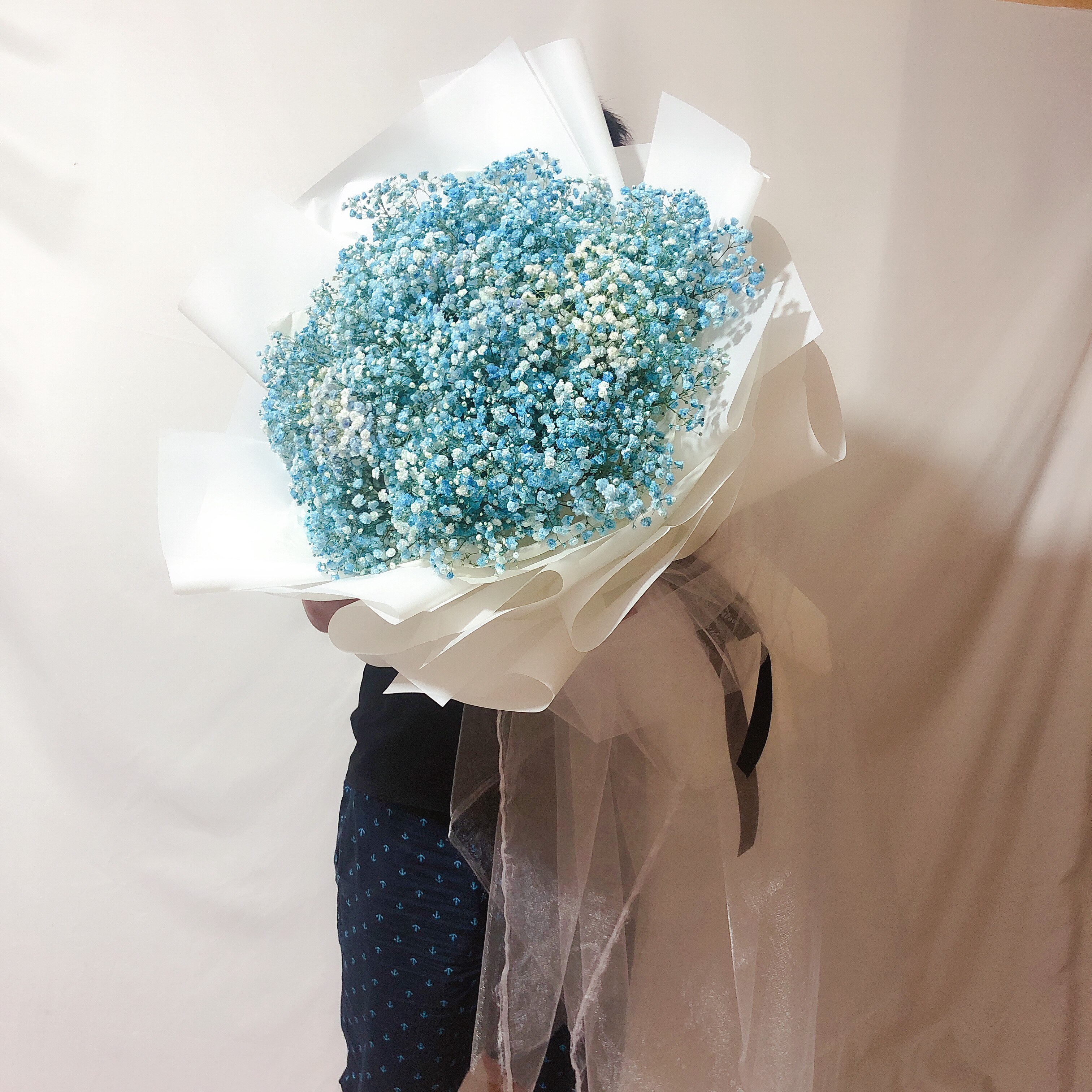 超大巨型满天星鲜花送女友爱人闺蜜生日表白花束杭州同城速递全国