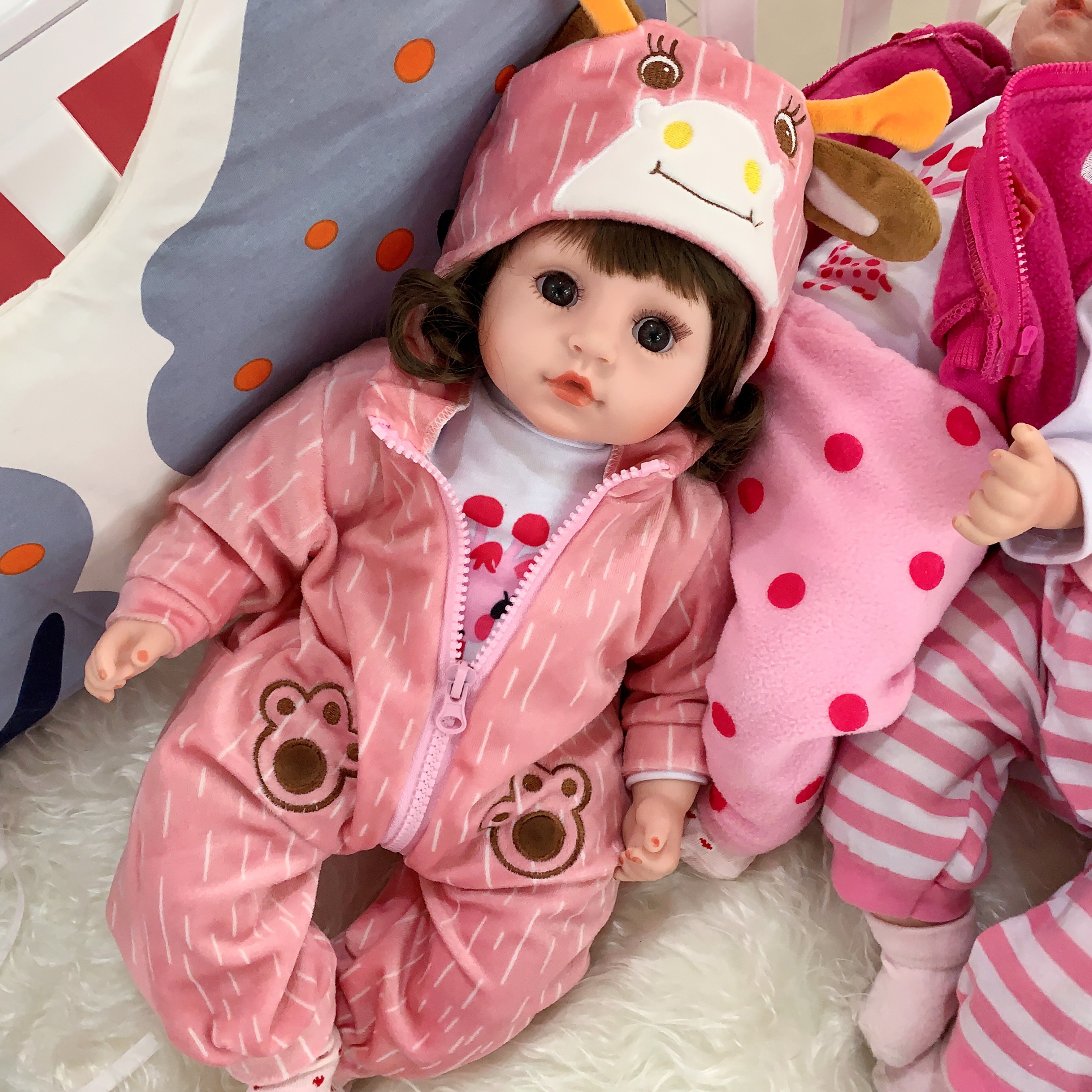 白雪公主新款妞妞奶嘴婴儿洋娃娃软胶可爱爱宝宝玩具娃娃