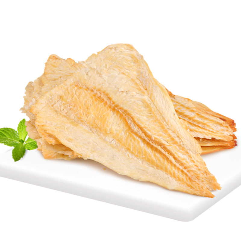 海边人烤鱼片500g鳕鱼片干烤即食海鲜零食小吃马面鱼片干青岛特产