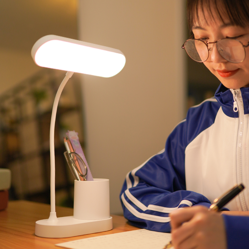 led台灯护眼书桌学习专用学生宿舍卧室床头阅读台灯护眼灯