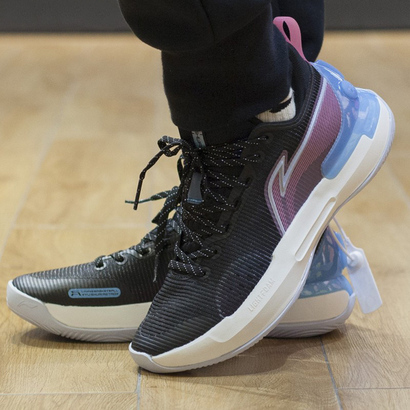 abps031 男子低帮实战南海岸篮球鞋 lining李宁 驭帅 retro - 爱购网