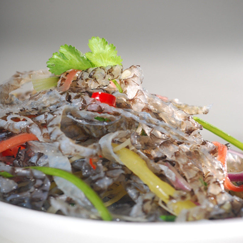 鱼皮渔郎泡椒即食香辣海鲜火锅店凉菜下饭零食凉菜