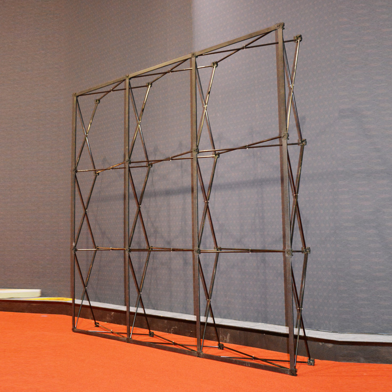 拉网展架kt展示架铝合金折叠签到签名喷绘海报x展架