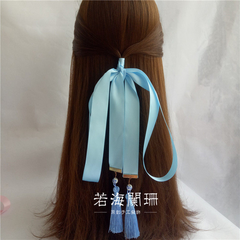 魔道衍生魏无羡蓝忘机祖师周边cos古风云纹抹额发饰