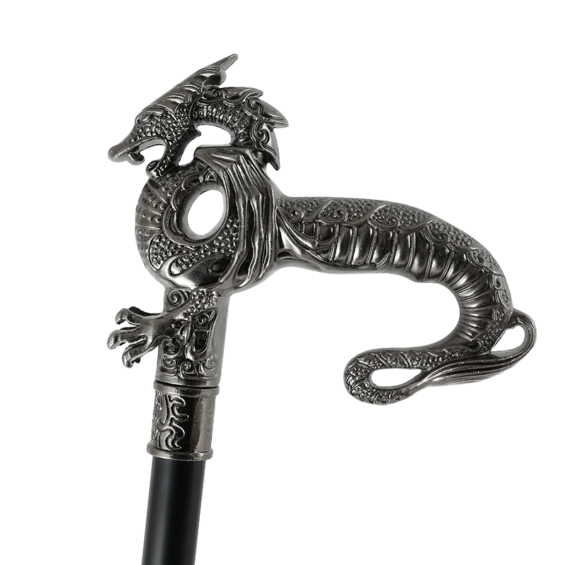 复古铝合金龙头英伦权杖绅士手杖文明拐棍cosplay登山杖