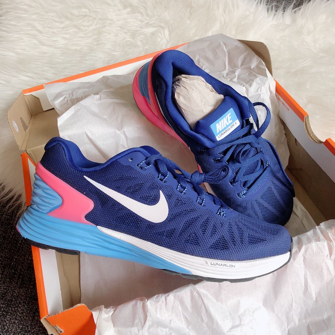 特价清仓nikelunarglide 6女子登月运动跑步654434-416跑步鞋