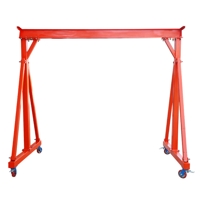 定制1吨移动龙门架起重吊架手推升降小型行车其他起重工具