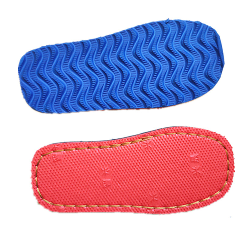 鞋底休闲儿童大纹防滑耐磨手工编织小孩拖鞋居家棉拖