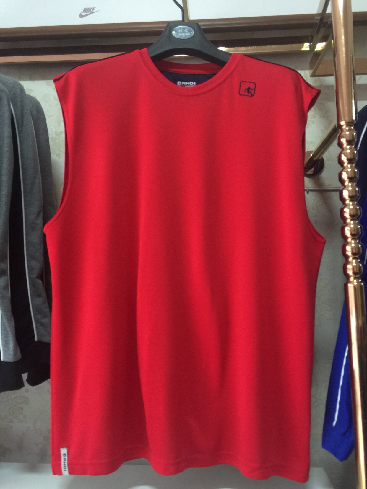 平常加肥坎肩无袖男子背心运动篮球平常心球宽篮球服