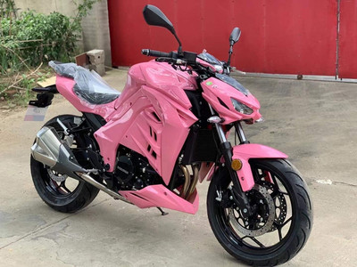 川崎趴赛跑车r35地平线忍者400cc机车重机h2r摩托车整车