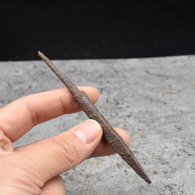 箭头高古铁器辽金时期铁箭老兵兵器箭簇冷兵器摆件