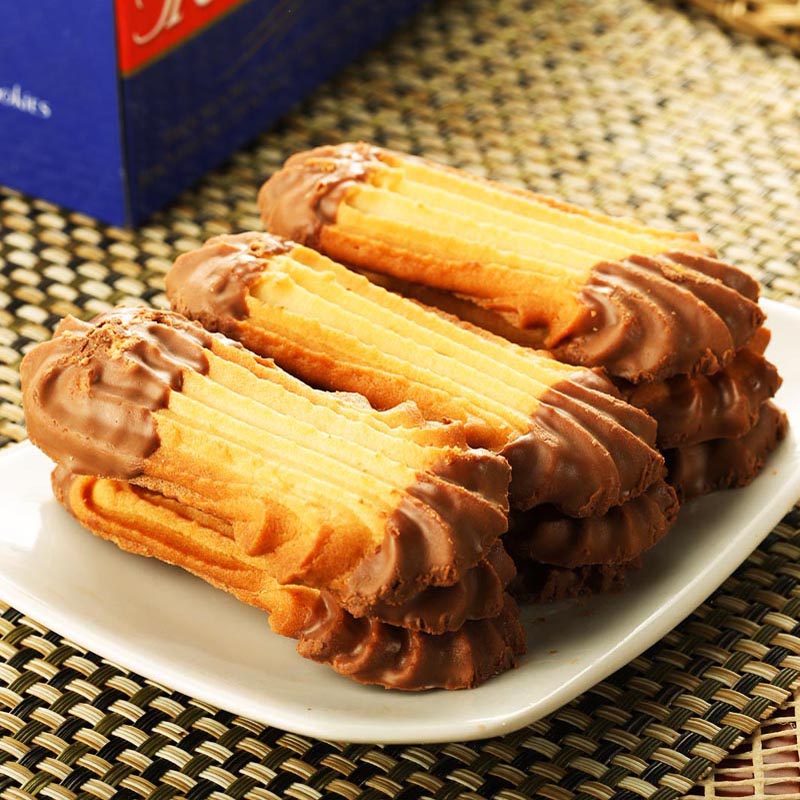 140gtresordore金莎长舌巧克力曲奇饼干比利时风味浆料盒装