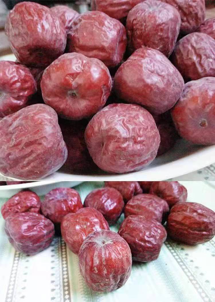 农家特产紫枣红枣干枣圆铃枣养颜气色婆枣泡茶枣