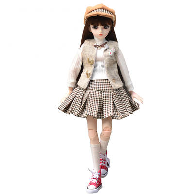 多丽丝凯蒂娃娃60厘米布兰琪bjd关节换装时尚sd洋娃娃仿真芭比