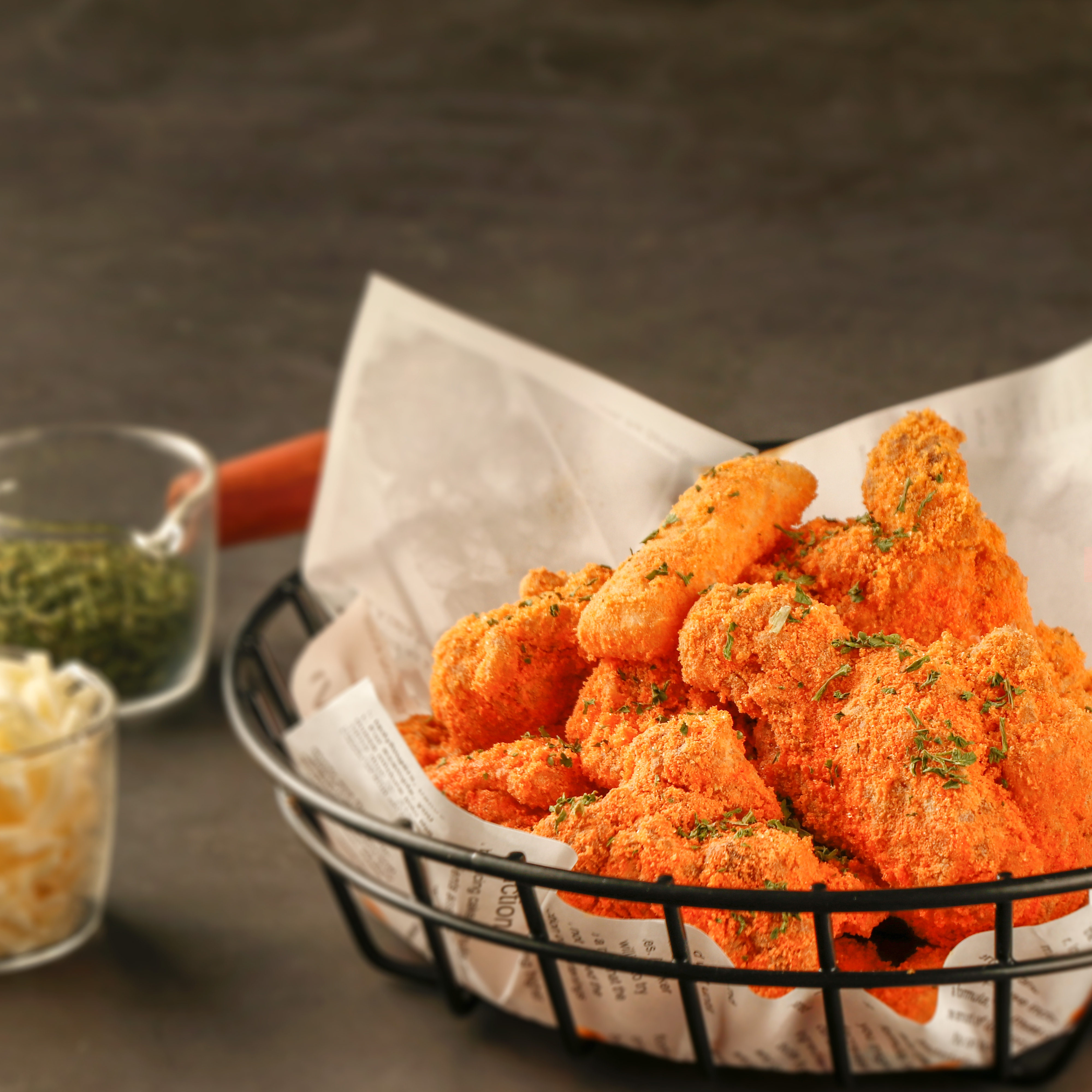 炸鸡基斯新款撒粉100g韩国撒料薯条小吃蘸粉面包糠