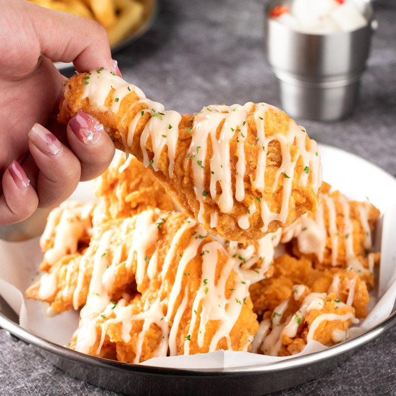 炸鸡基斯榴莲芝士韩式桶装连锁商用5kg即食酱类调料