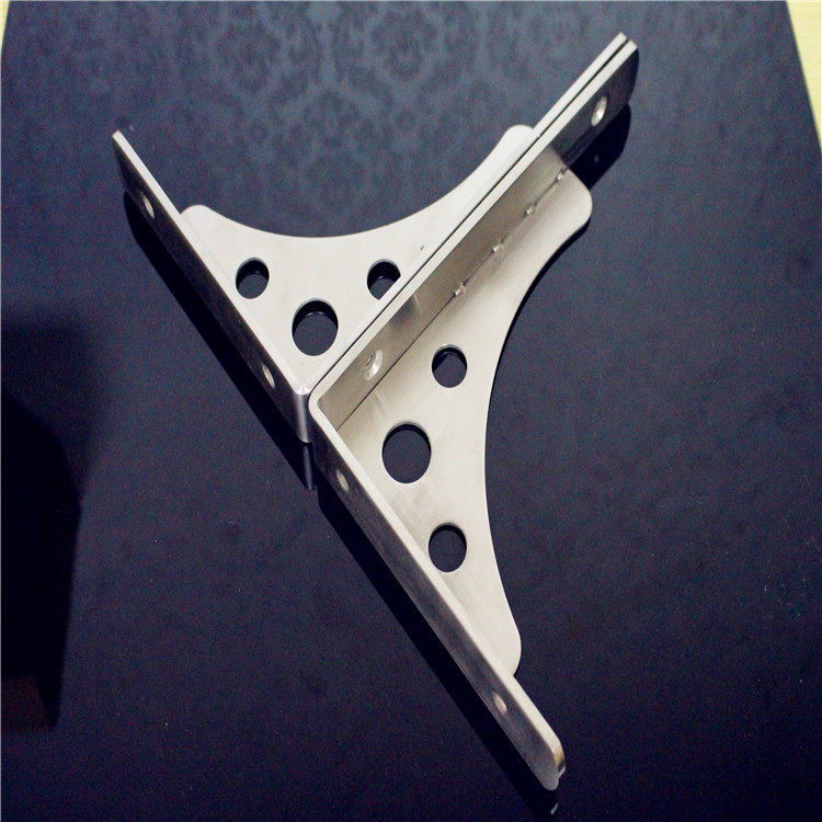 实心不锈钢三角支架搁板固定架支撑架木板托架直角承重铁架九比架