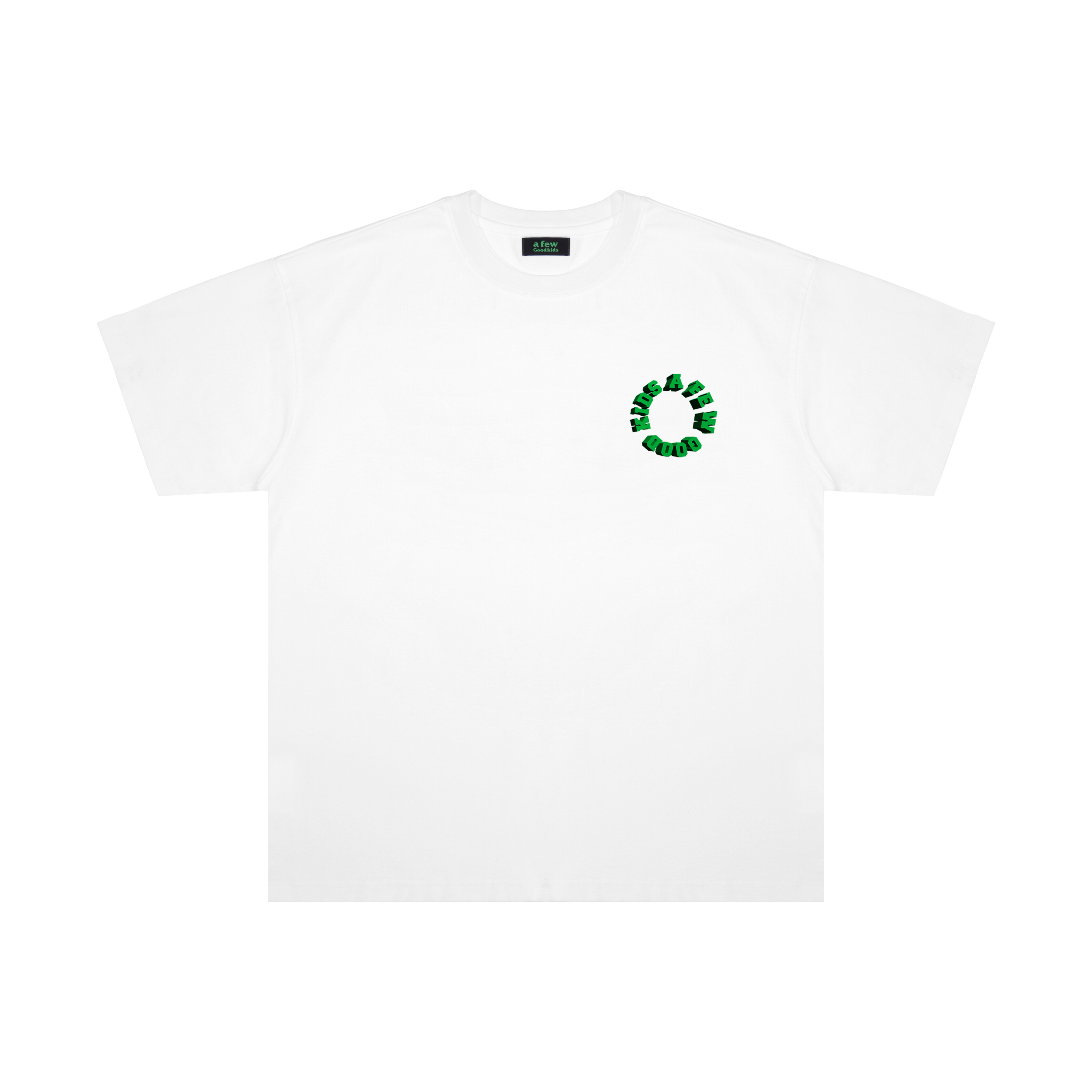 FFF官方联名AFGK美式短袖男2022夏季新款宽松基础款国潮牌情侣t恤