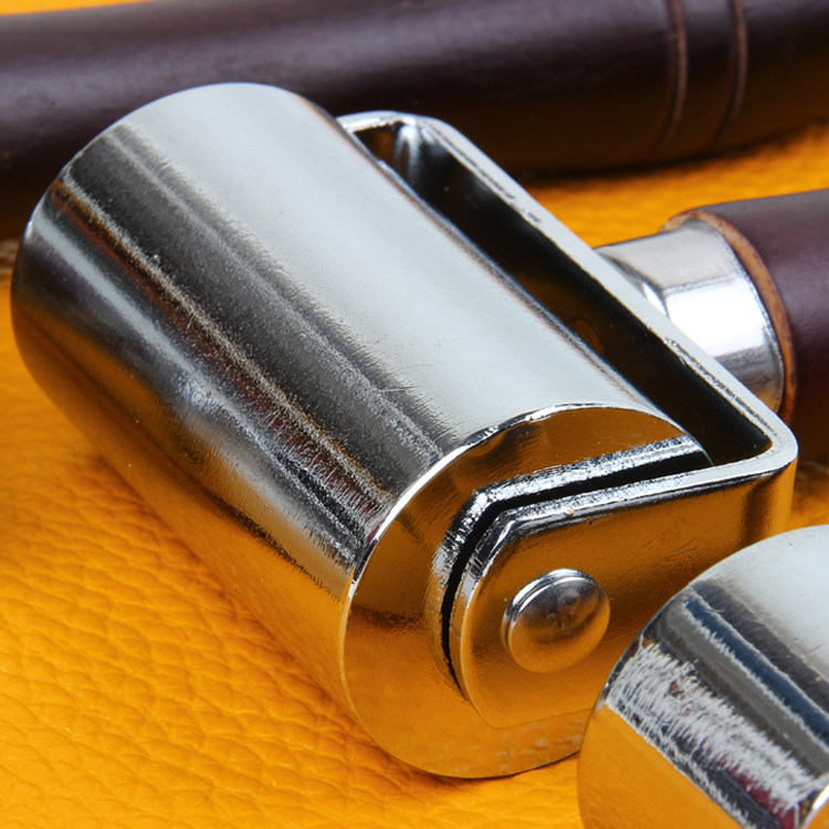 皮革滚边器铁滚轮diy手工皮具压边工具推轮缝纫diy工具套装