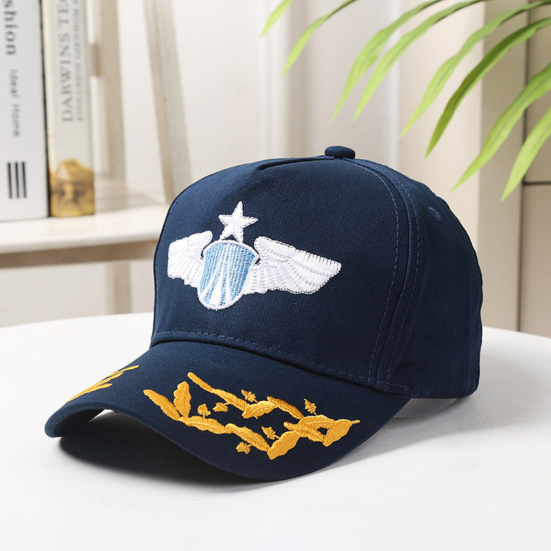 地勤棒球棒球帽帽子男式秋冬季航空兵纪念防风保暖帽子