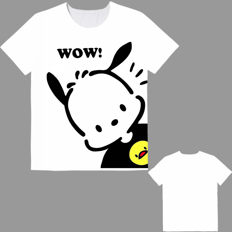 pochacco帕恰pachaccopc学生可爱狗狗夏装短袖动漫t恤