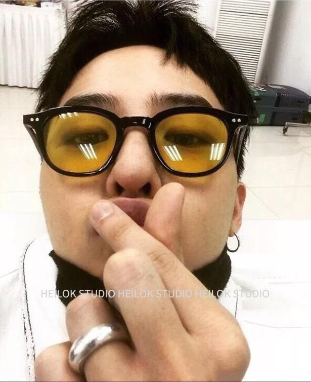 gd权志龙ins同款戒指指环首饰配饰钛钢情侣戒指