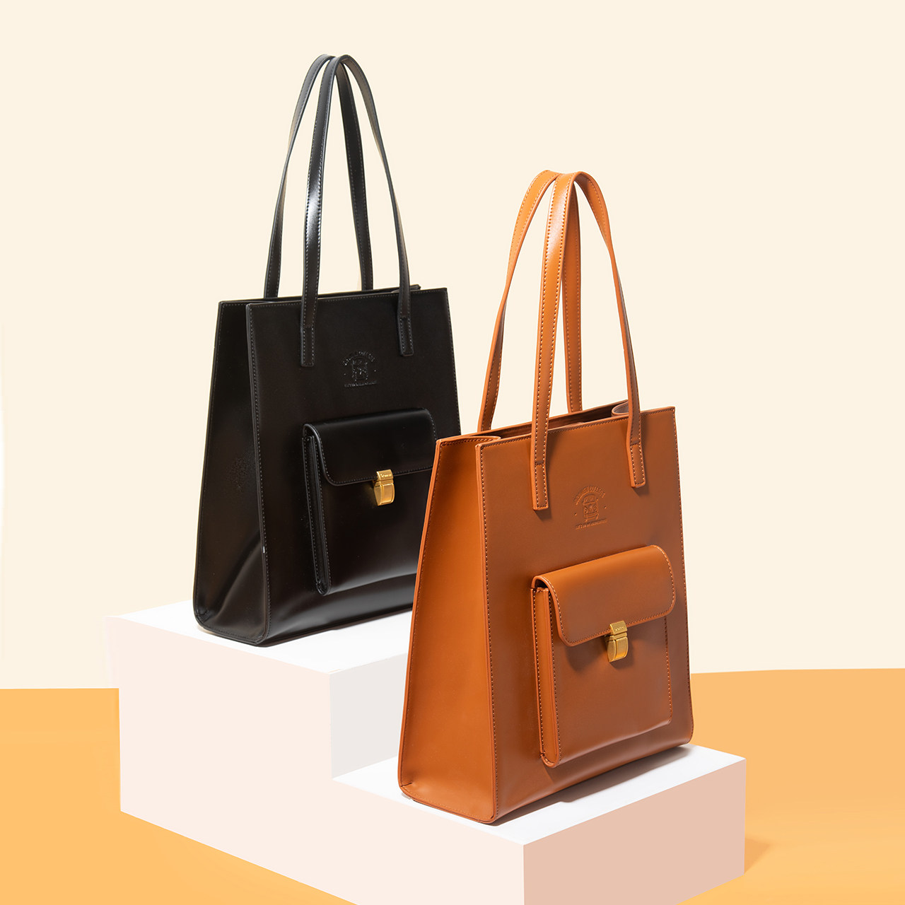 不莱玫设计小众书包上课大容量手提单肩八号包单肩通用款女包