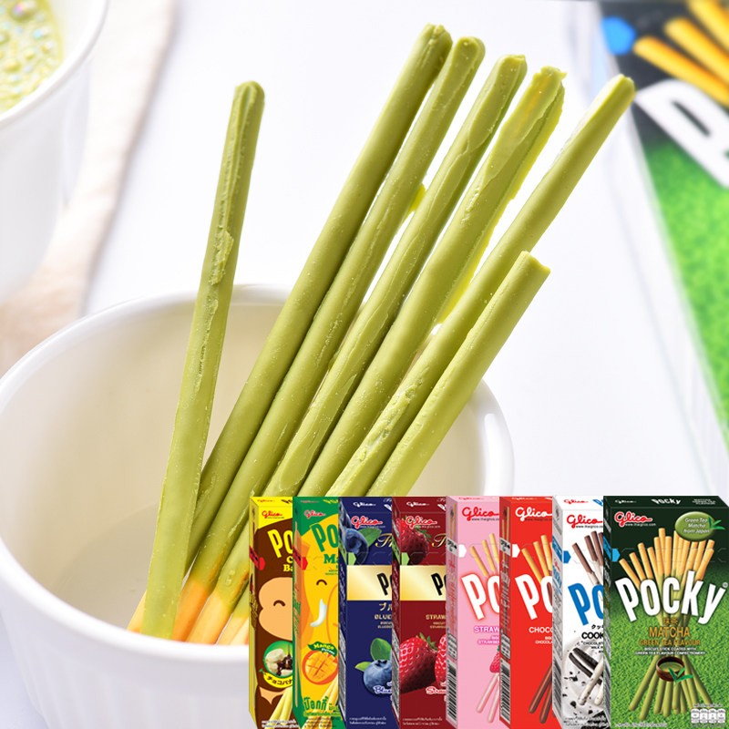 pocky 抹茶巧克力 的拍卖价格 - 飞比价格
