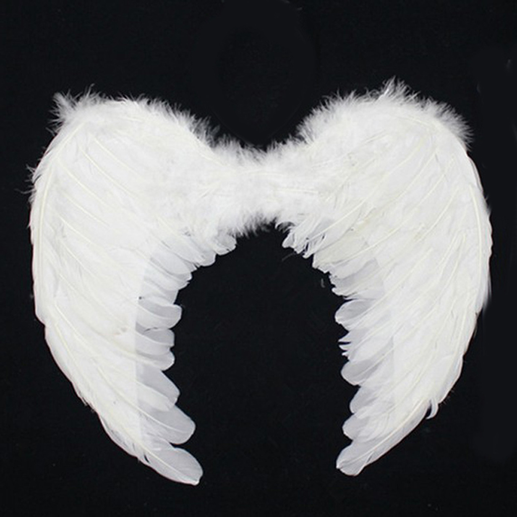 依依小天使万圣节男女装扮花童cosplay羽毛儿童天使翅膀翅膀