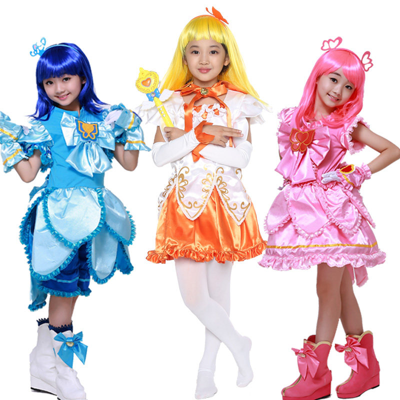 服装六一节儿童cosplay女童巴啦啦巴拉拉小魔仙美雪套装衣服cosplay