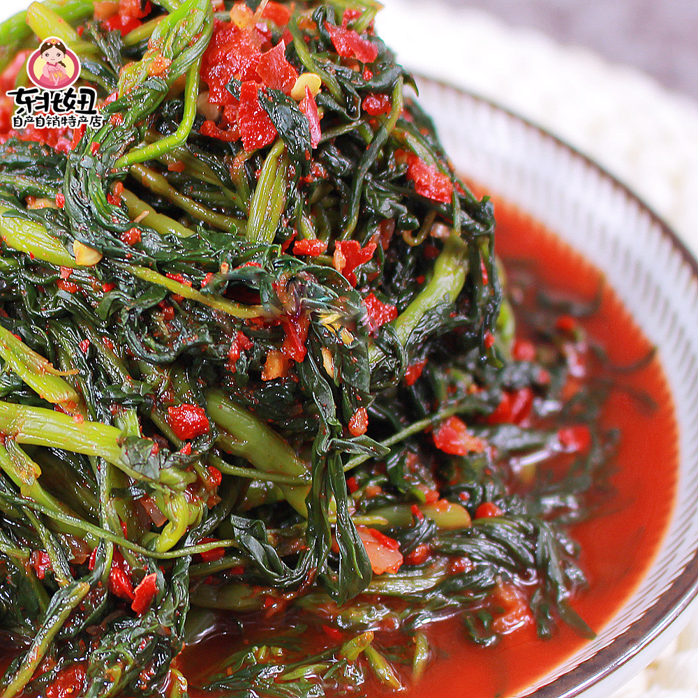 韩国泡菜延边朝鲜族特产辣拌樱菜泡菜英菜咸菜 500g
