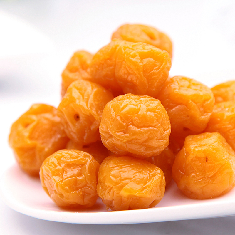 雪海梅乡_珍珠梅230gx3罐装 酸甜休闲零食蜜饯果脯梅子风味小吃