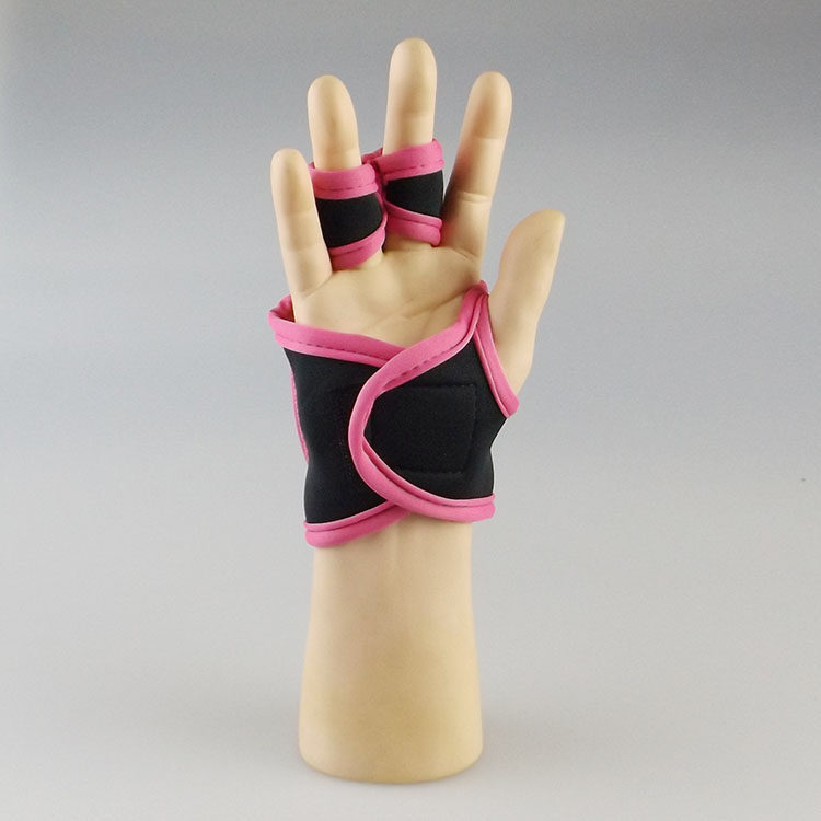 1磅隐形手套男女铁砂沙袋训练手套投篮跑步装备