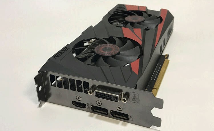 华硕gtx9602g台式机独立显卡原装拆机lol英雄联盟显卡