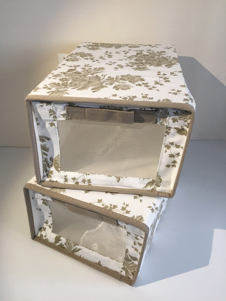 宜家尼泰透明鞋盒收纳可折叠抽屉鞋子整理件套鞋盒