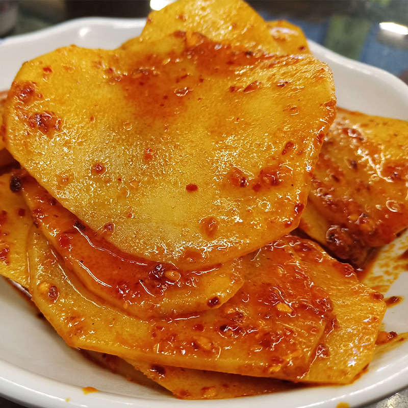 兰州马三洋芋片甘肃兰州特产小吃洋芋片土豆片西北美食芋头片薯片