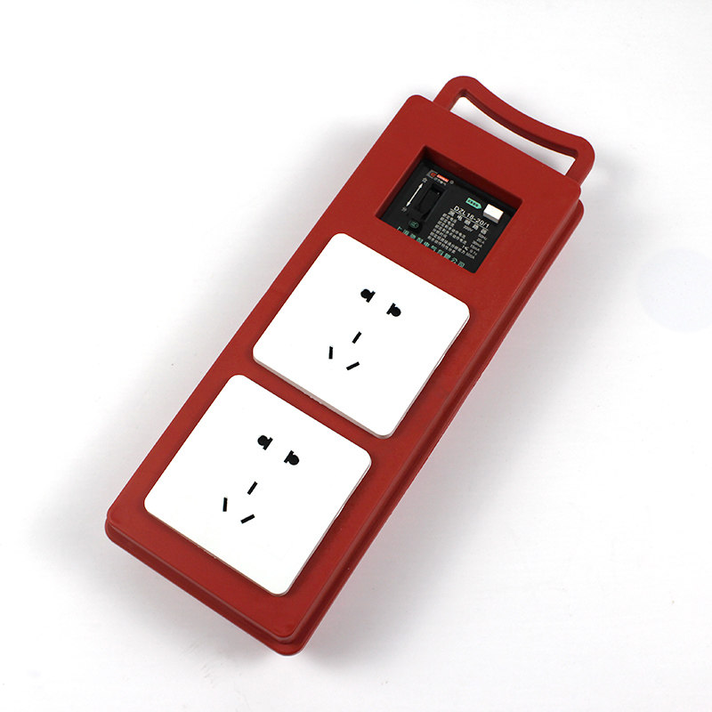 防摔塑料工地工业移动手提式拖线板电箱电源接线漏电开关箱配电箱