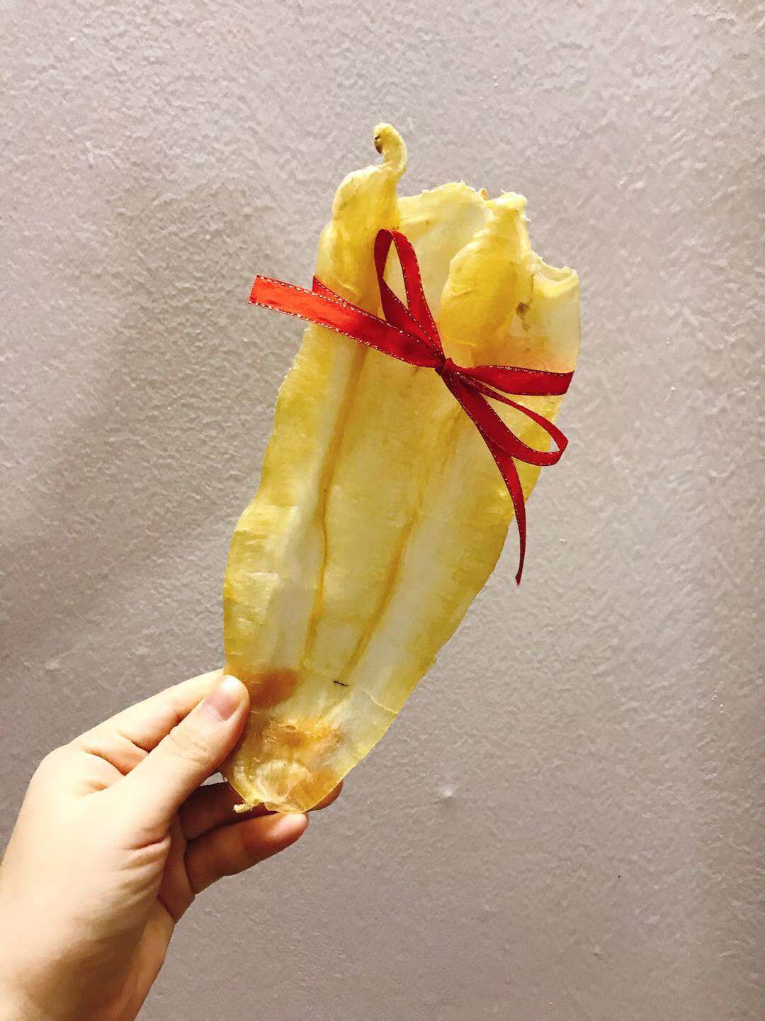 苏里南北海野生深海鱼胶干货苏公苏母花胶