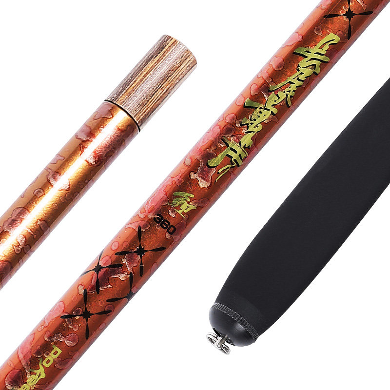 pokee太平洋鱼竿台钓竿超轻超硬碳素鲤竿长尾景虎钓竿